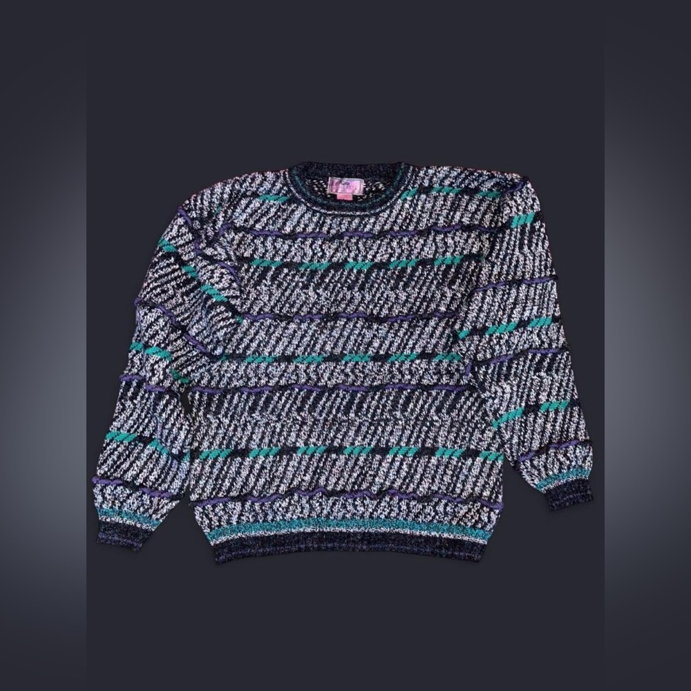 90s Vintage Knit Sweater | Coogi Style